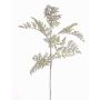 Ramo artificiale di artemisia EUFEMIA, bianco-verde, 100cm