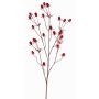Cardo di plastica LOUKAS, rosso, 70cm, Ø1-1,5cm