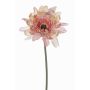 Gerbera artificiale PAMILLA, rosa antico-crema, 65cm, Ø12cm