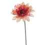 Gerbera artificiale PAMILLA, rosa salmone, 65cm, Ø12cm