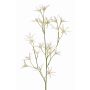 Tweedia solanoides artificiale PALLAS, bianco, 75cm, Ø5cm