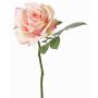 Rosa artificiale NIKOLETA, rosa, 30cm, Ø12cm