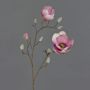 Magnolia artificiale KOSTAS, rosa-fuchsia, 55cm, Ø5-8cm