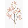 Corniolo artificiale NARIUS con fiori, rosa-bianco, 80cm, Ø4-7cm