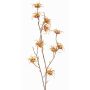 Ramo artificiale di amamelide XYLA, fiori, arancione-giallo, 70cm, Ø6cm
