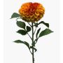 Dalia pompon artificiale MILEYA, arancione, 75cm
