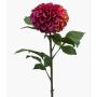 Dalia pompon artificiale MILEYA, viola, 75cm