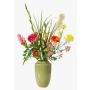 Bouquet di fiori artificiali FEME, rosa-arancione, 120cm, Ø60cm