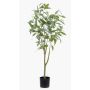 Albero di eucalipto artificiale ILONKA, tronco artificiale, verde, 115cm
