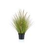 Erba di pennisetum artificiale YWAIN con pannocchie, beige-verde, 100cm