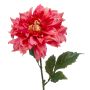 Dahlia artificiale NATSU, rosa-fucsia, 60cm