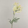 Fiore artificiale di aneto AMLA, giallo crema, 70cm