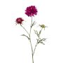 Scabiosa artificiale MARUA, viola, 80cm