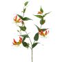 Gloriosa WARIS artificiale arancione-giallo, 120cm