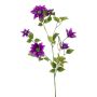 Clematis artificiale HIKARI, rosa, 110cm
