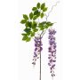 Ramo di glicine artificiale NISSRINE con fiori, viola, 145cm
