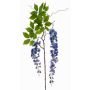 Ramo di glicine artificiale NISSRINE con fiori, blu, 145cm