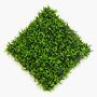 Tappeto / Siepe di lavanda artificiale DECAN, zona trasversale, verde, 50x50cm