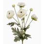 Ranuncolo artificiale HIBBA, crema, 65cm