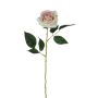 Rosa artificiale SEENSA, crema-rosa, 55cm, Ø7cm