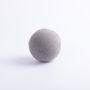 ®mosy Sfera di schiuma DEINA per fiori artificiali, grigio, Ø9cm