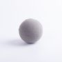 ®mosy Sfera di schiuma DEINA per fiori artificiali, grigio, Ø10cm