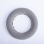 ®mosy Anello di schiuma AMEB per fiori artificiali, con base in plastica, grigio, Ø15cm