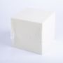 ®mosy Cubo di schiuma GABRIO per fiori artificiali, crema, 15x15x15cm