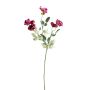 Ramo artificiale rosa selvatica FOSETTA, Eco Collection, rosa scuro, 70 cm, Ø 3-5 cm