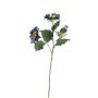 Ramo di girasole in plastica HAITALA, Eco Collection, blu reale, 65 cm, Ø 9-10 cm