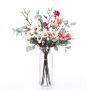 Bouquet artificiale di magnolia MERISA, bianco-rosa, 70 cm, Ø40 cm