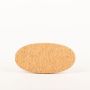 Sottopentola in sughero ovale MANARA, naturale, 20x10x1,5cm