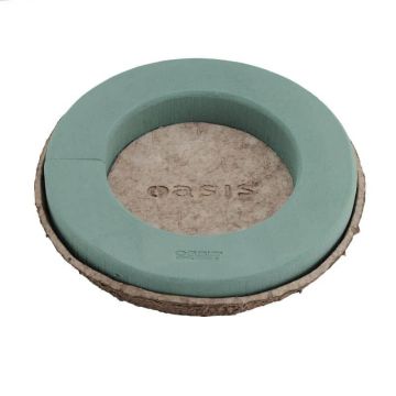 OASIS® Spugna per fiori freschi Anello per piante, Biolit contenitore in carta riciclata, verde, 5,5 cm, Ø36 cm OASIS® Spugna per fiori freschi Anello per piante, Biolit contenitore in carta riciclata, verde, 5,5 cm, Ø36 cm