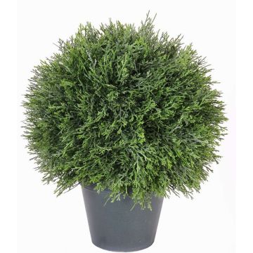Cipresso sintetico SIMONA, in coprivaso, verde, 40cm, Ø30cm Cipresso sintetico SIMONA, in coprivaso, verde, 40cm, Ø30cm