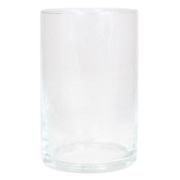 Lampada da tavolo SANYA OCEAN, vetro, cilindrica, trasparente, 20 cm, Ø 11,5 cm