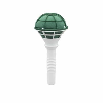 OASIS® Schiuma umida per bouquet da sposa con manico in plastica, griglia, verde, Ø8cm OASIS® Schiuma umida per bouquet da sposa con manico in plastica, griglia, verde, Ø8cm