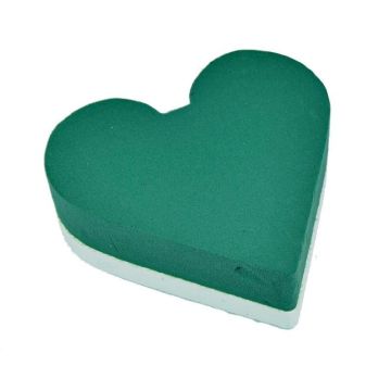 OASIS® Schiuma floreale, decorazioni nuziali, base in polistirolo espanso rigido, verde, 21 x 20 x 6 cm