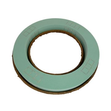OASIS® Schiuma per fiori freschi e secchi, schiuma pulita compatta, per fiori freschi e secchi, vaschetta in carta riciclata Biolit, verde, 6cm, Ø44,5cm OASIS® Schiuma per fiori freschi e secchi, schiuma pulita compatta, per fiori freschi e secchi, vaschetta in carta riciclata Biolit, verde, 6cm, Ø44,5cm