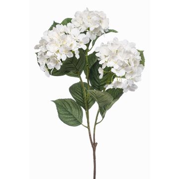 Ramo artificiale di ortensia SWINER, bianco, 100 cm