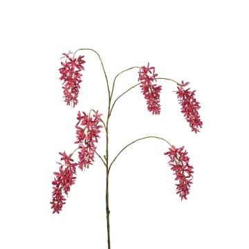 Ramo di glicine artificiale RAPALLO con fiori, fucsia, 100 cm, Ø 9 cm