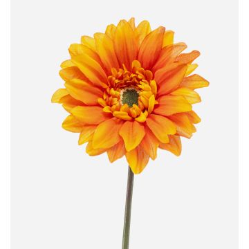 Gerbera artificiale FRALWE, Eco Collection, arancione, 65 cm, Ø 13 cm