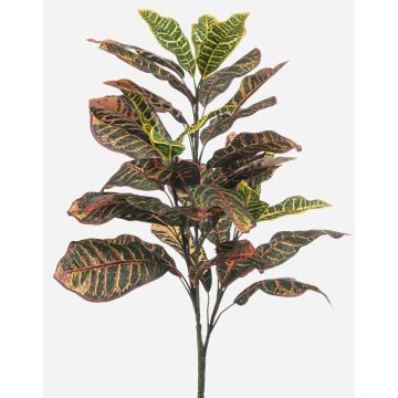 Pianta artificiale Croton ISKANDAR su bastone, colorato, 70 cm