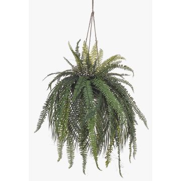 Composizione artificiale felce Cycas palma MAXROL, zolla, radici, pendente, verde, 90 cm