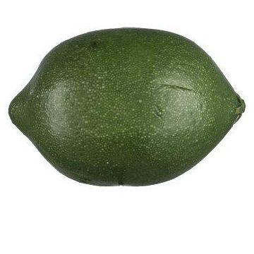 Frutta decorativa lime POLASY, verde scuro, 8,5 cm, Ø 5,5 cm