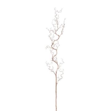 Ramo artificiale nocciolo DREVON, rosa metallizzato, 125 cm