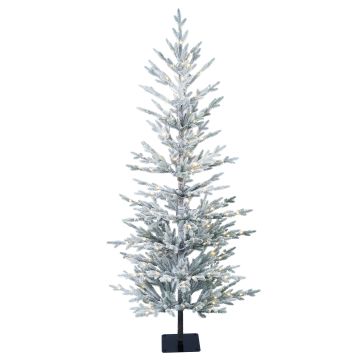 Albero di Natale artificiale abete LILLESAND SPEED DELUXE, innevato, LED, 150cm, Ø65cm Albero di Natale artificiale abete LILLESAND SPEED DELUXE, innevato, LED, 150cm, Ø65cm