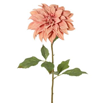 Dalia artificiale PHILLIPPA, Eco Collection, rosa antico, 65 cm, Ø 15 cm