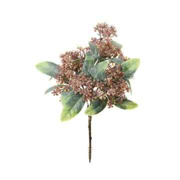 Fiore artificiale Osmanthus fragrans SIBENA su stelo, beige-marrone, 20cm