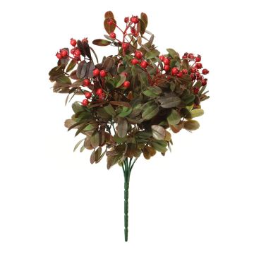 Falsa bacca artificiale BARINA con bacche, stelo, rosso, 35cm