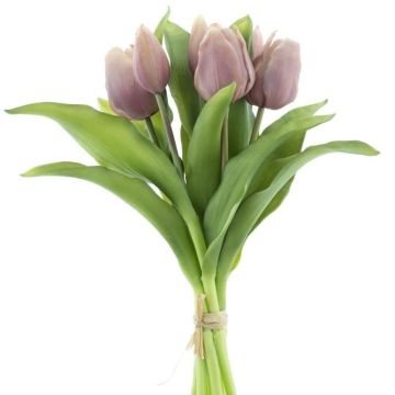 Mazzo di tulipani artificiali misti LONA, lilla chiaro, 30 cm, Ø 20 cm Mazzo di tulipani artificiali misti LONA, lilla chiaro, 30 cm, Ø 20 cm